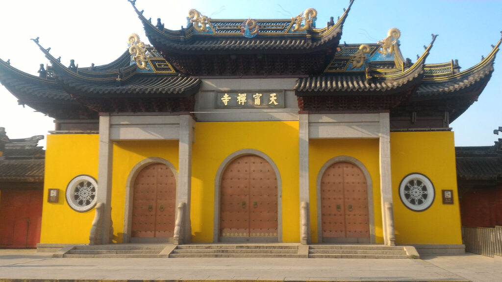 常州天寧禪寺正面照片